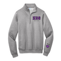 ZDS Dance Studio Embroidered Glitter Quarter Zip- Black or Gray