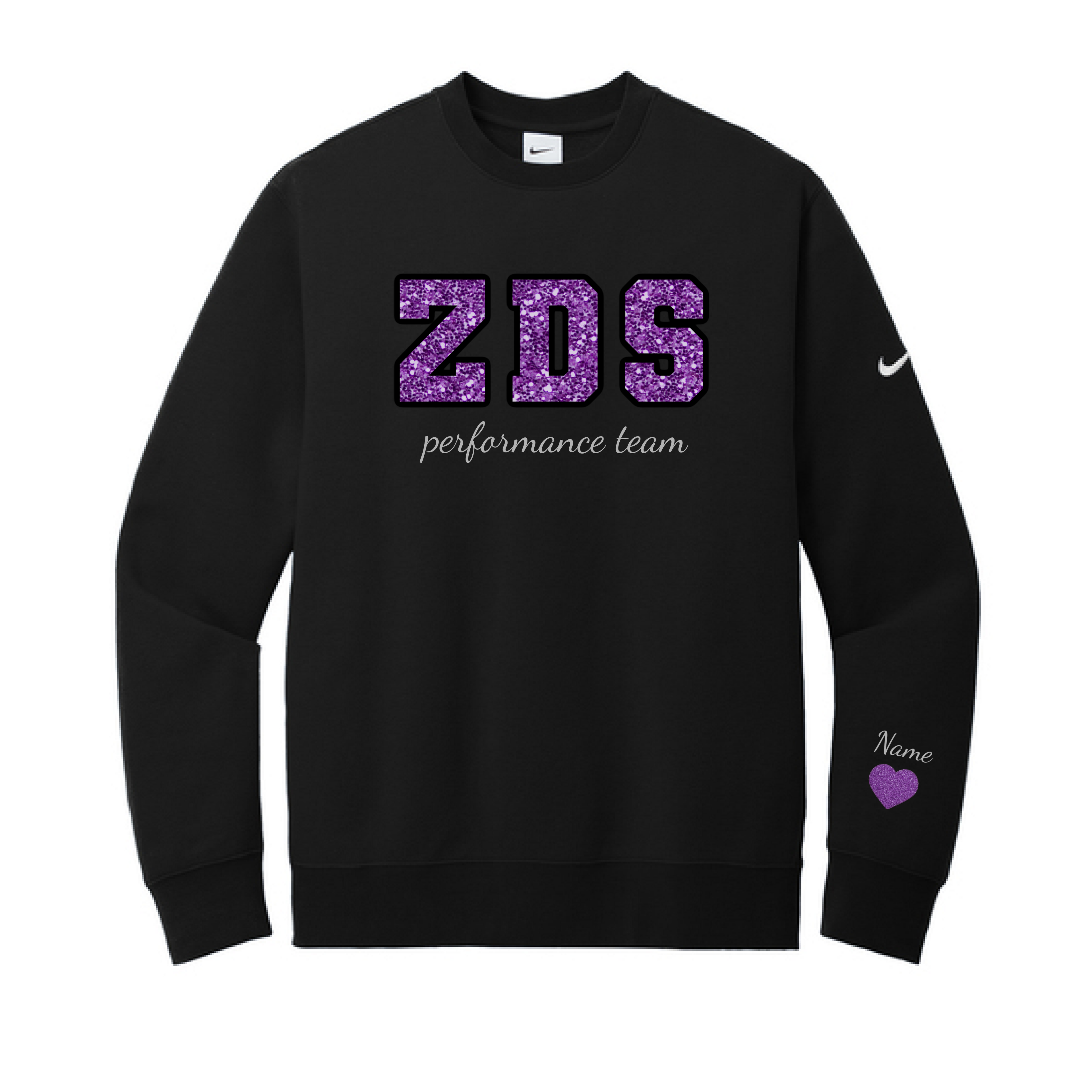 ZDS Embroidered Glitter