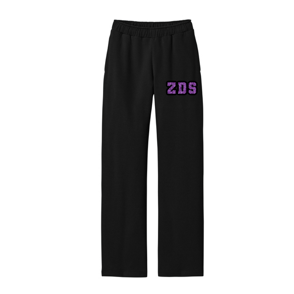 Zumbrota Dance Studio Embroidered Sweatpants- Black or Gray