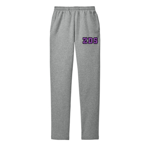 Zumbrota Dance Studio Embroidered Sweatpants- Black or Gray