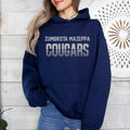 Zumbrota Mazeppa Cougars Slice Hoodie, Pullover, or Tee