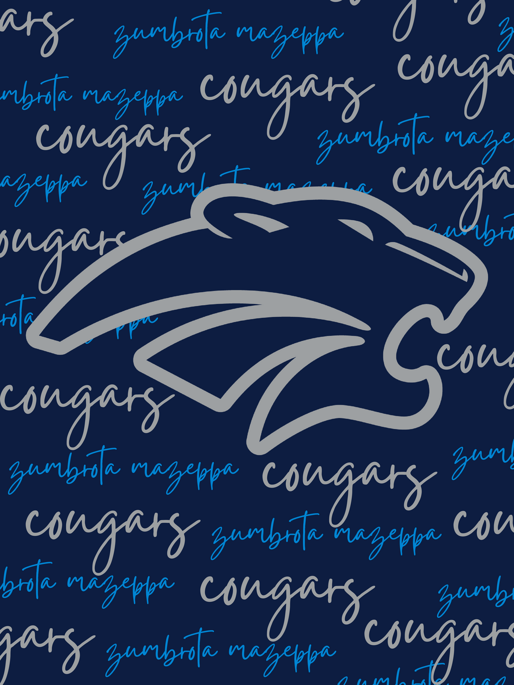 Zumbrota Mazeppa Cougars Fleece Blanket