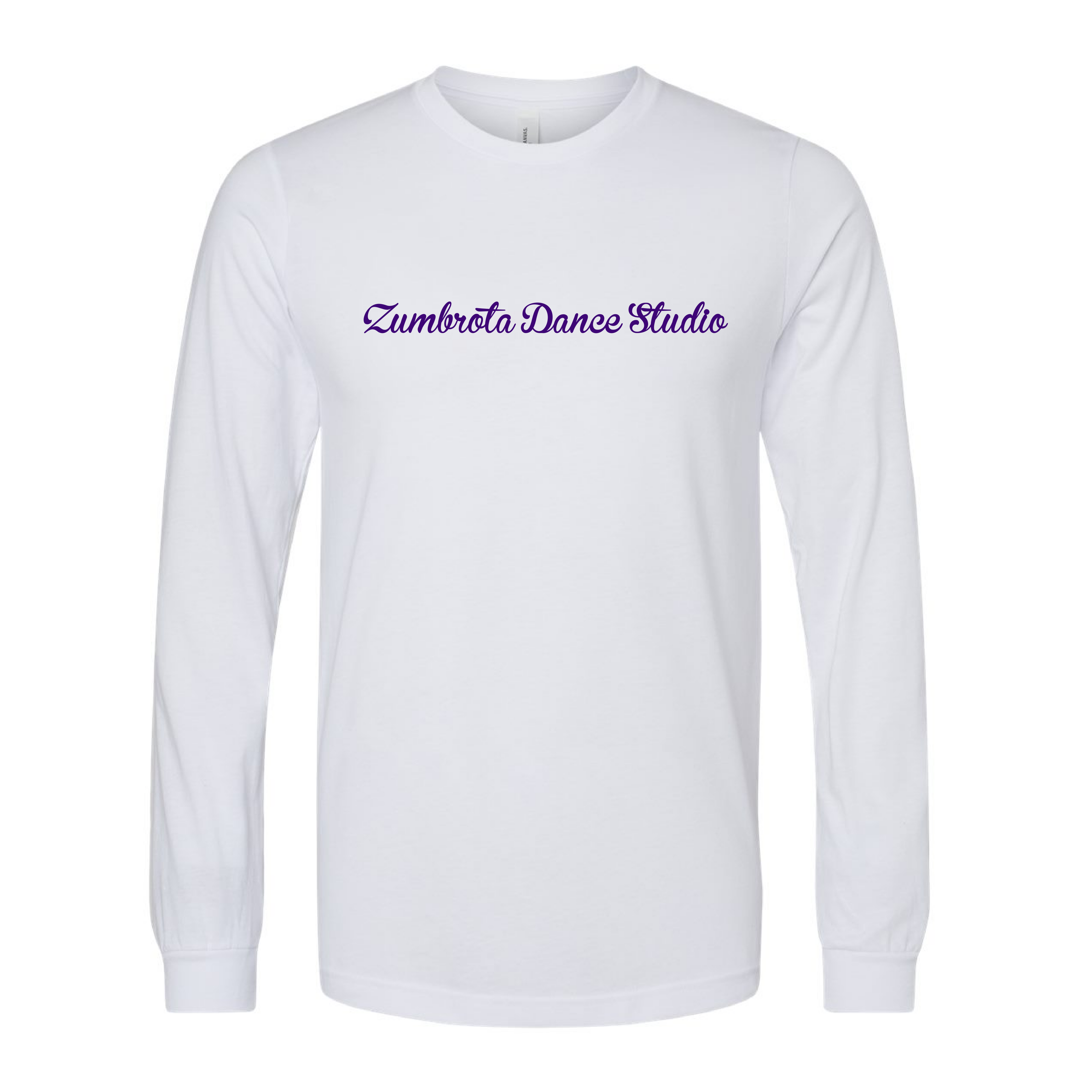 Zumbrota Dance Studio Long Sleeve- White