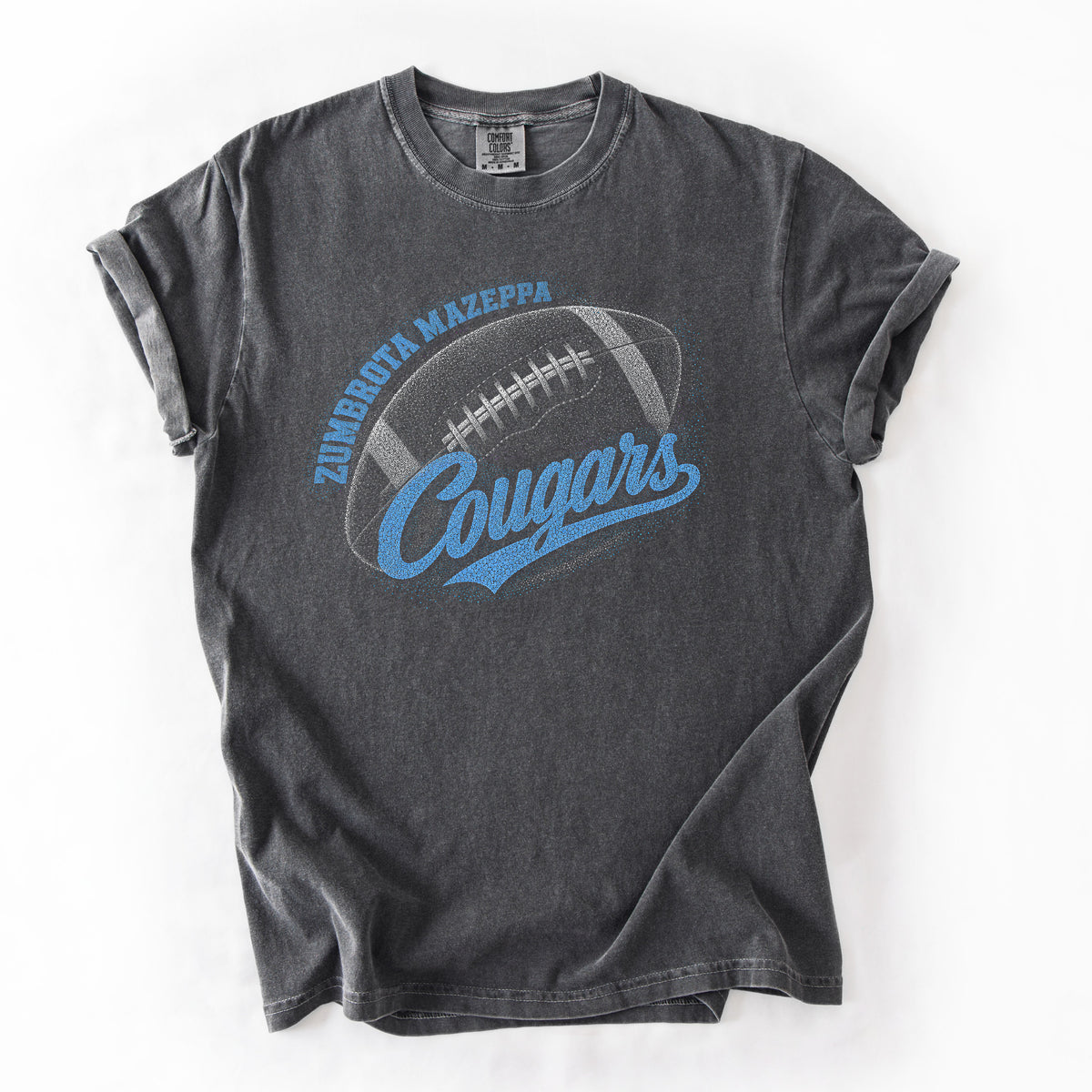 Vintage Zumbrota Mazeppa Football Tee