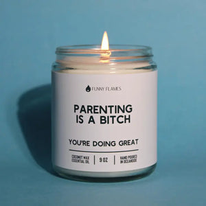 Parenting Funny Flames Candle