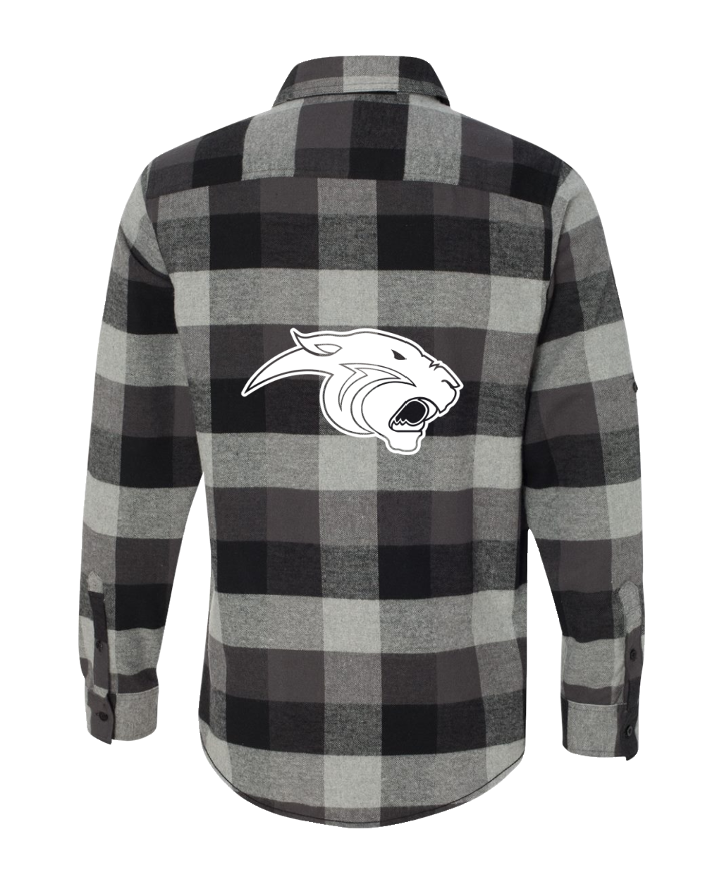 Panthers Classic Flannel in Black/Gray