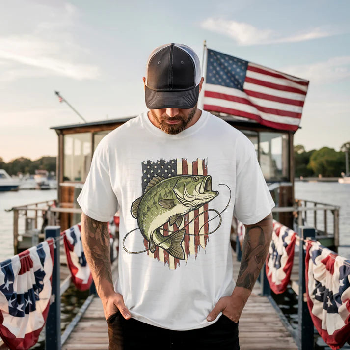 Fish USA Flag