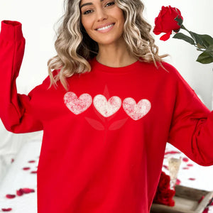 Trio Grunge Hearts Hoodie, Pullover, Long Sleeve or Tee