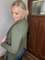 Load image into Gallery viewer, Feel Like This Blazer in Olive
