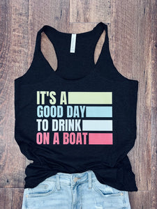 Drink On a Boat Tank