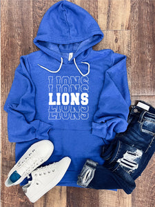 Stacked Lions Hoodie