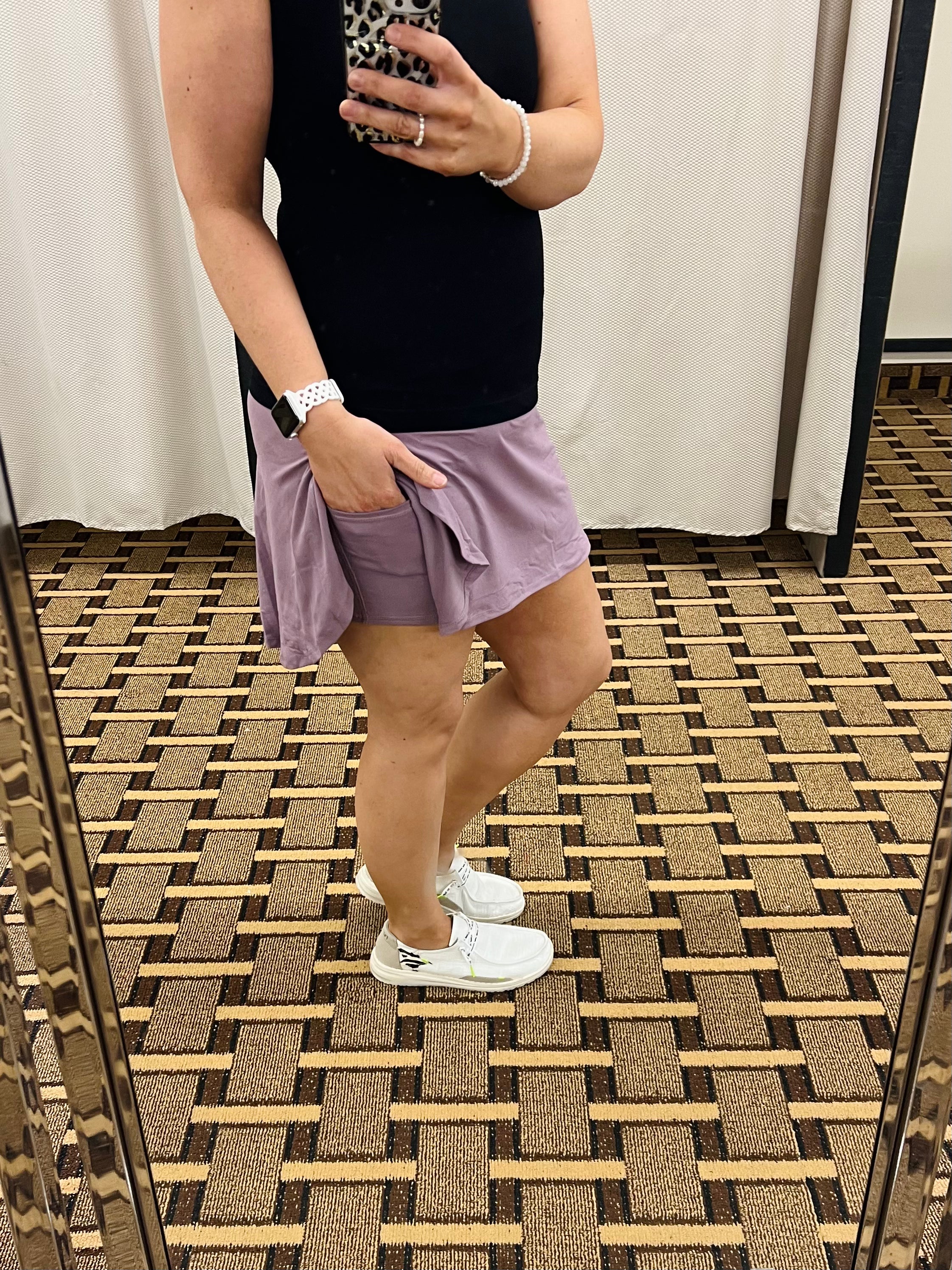 Your Style Skort In Mauve FINAL SALE