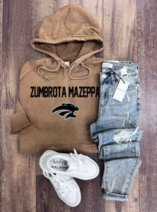 Zumbrota Mazeppa Cougars Hoodie in Sandstone