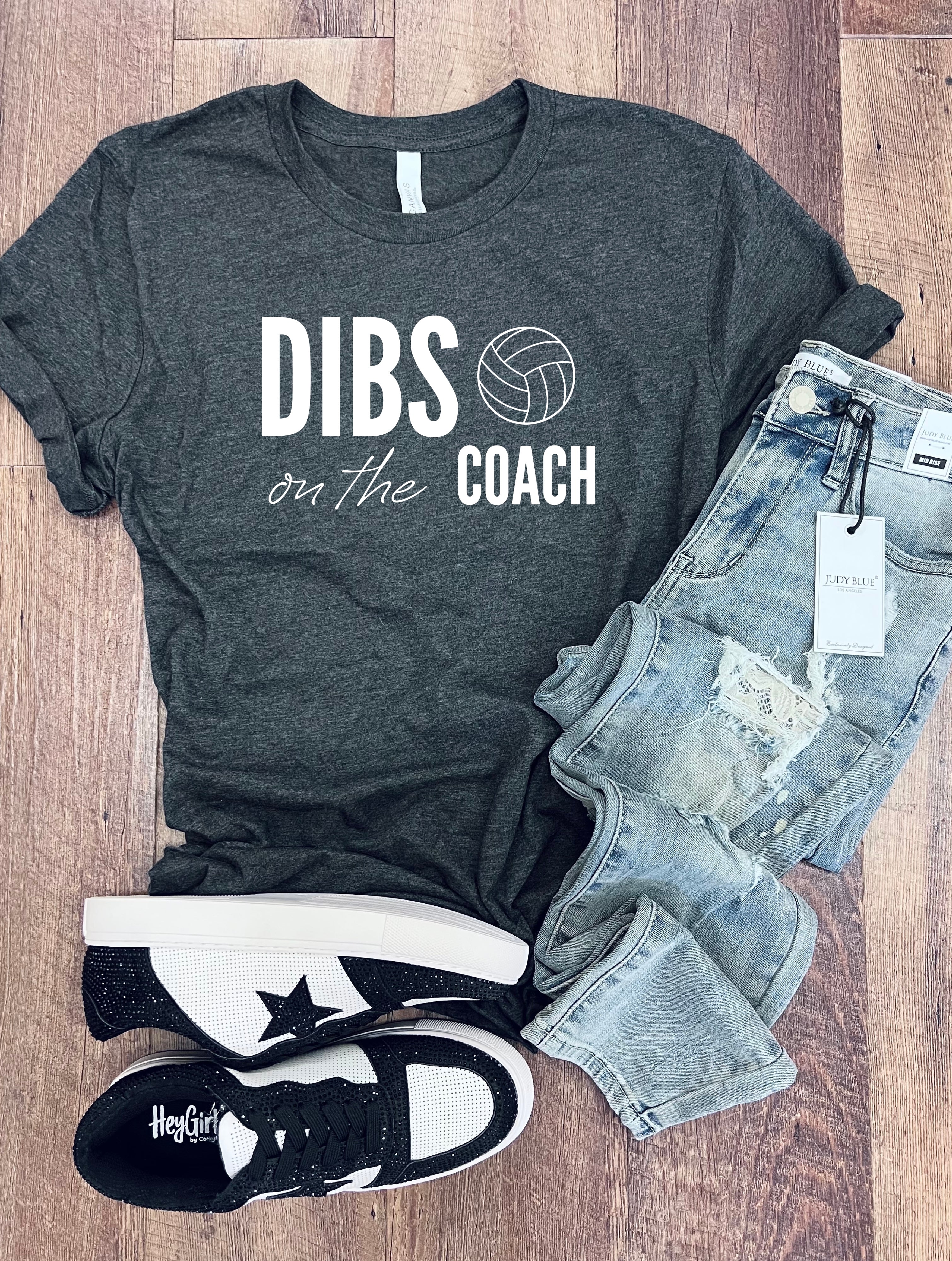 Dibs on the Coach Tee, Volleyball