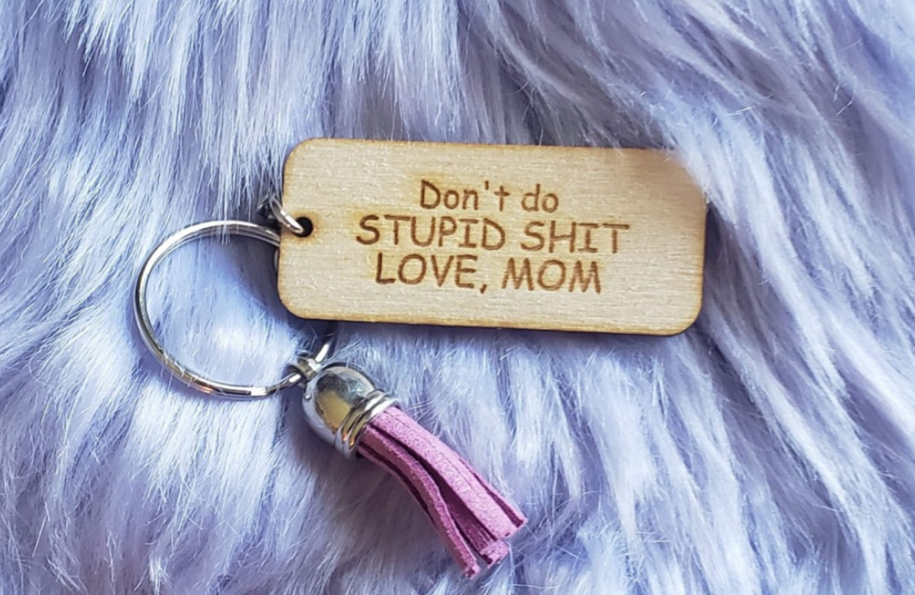 Love Mom Keychain