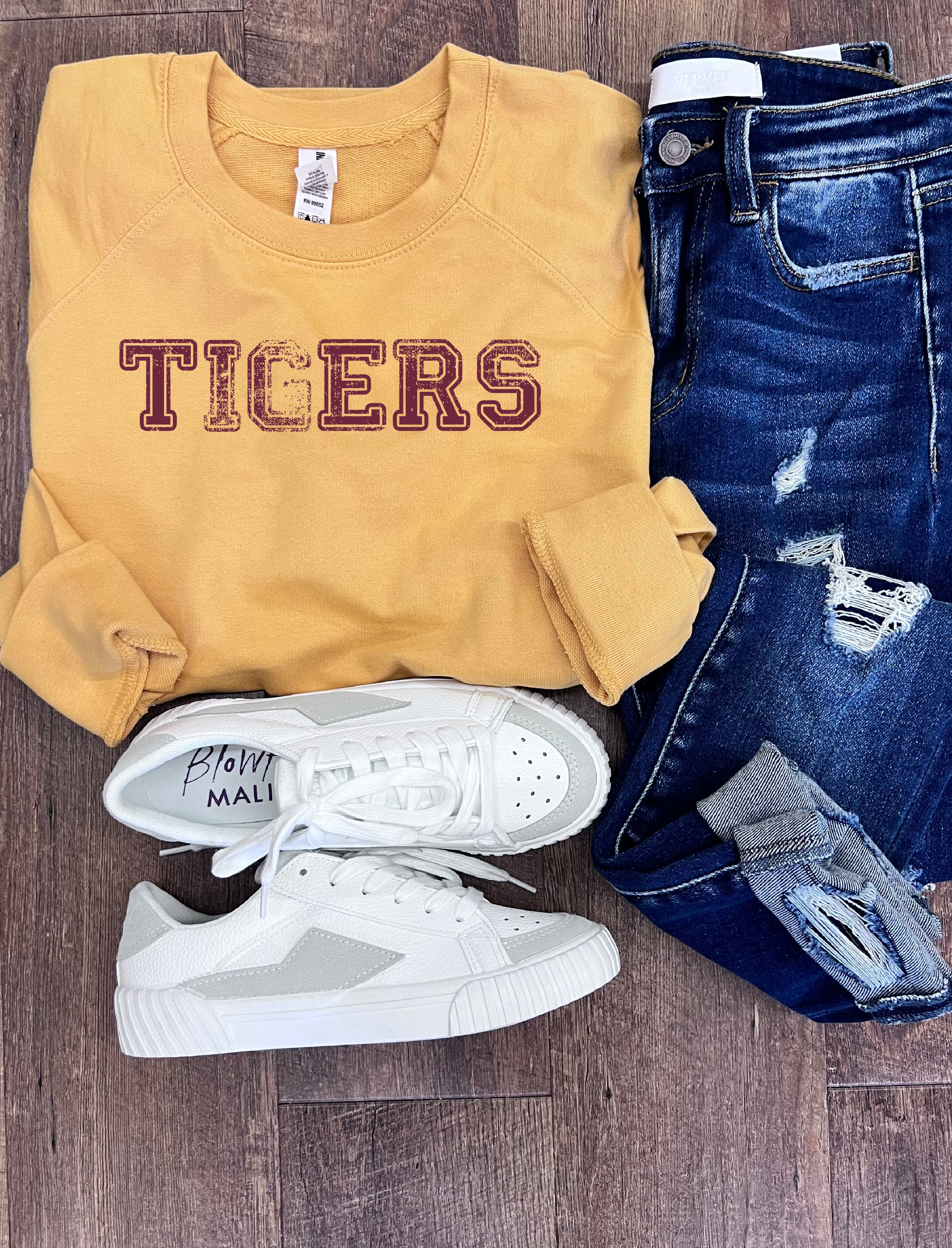 Vintage Tigers Pullover