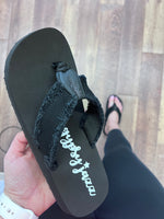 Load image into Gallery viewer, Jazzy Sandal In Black
