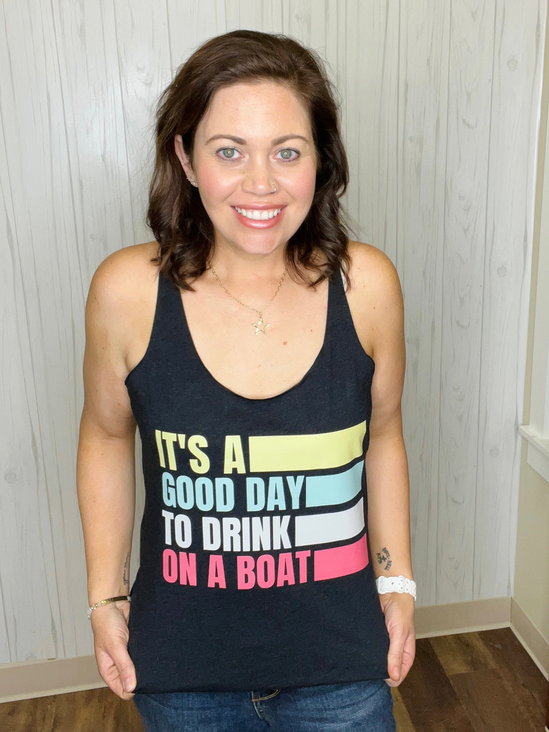Drink On a Boat Tank