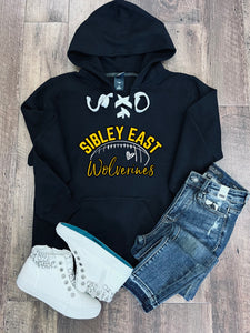 Sibley East Wolverines Football Hoodie