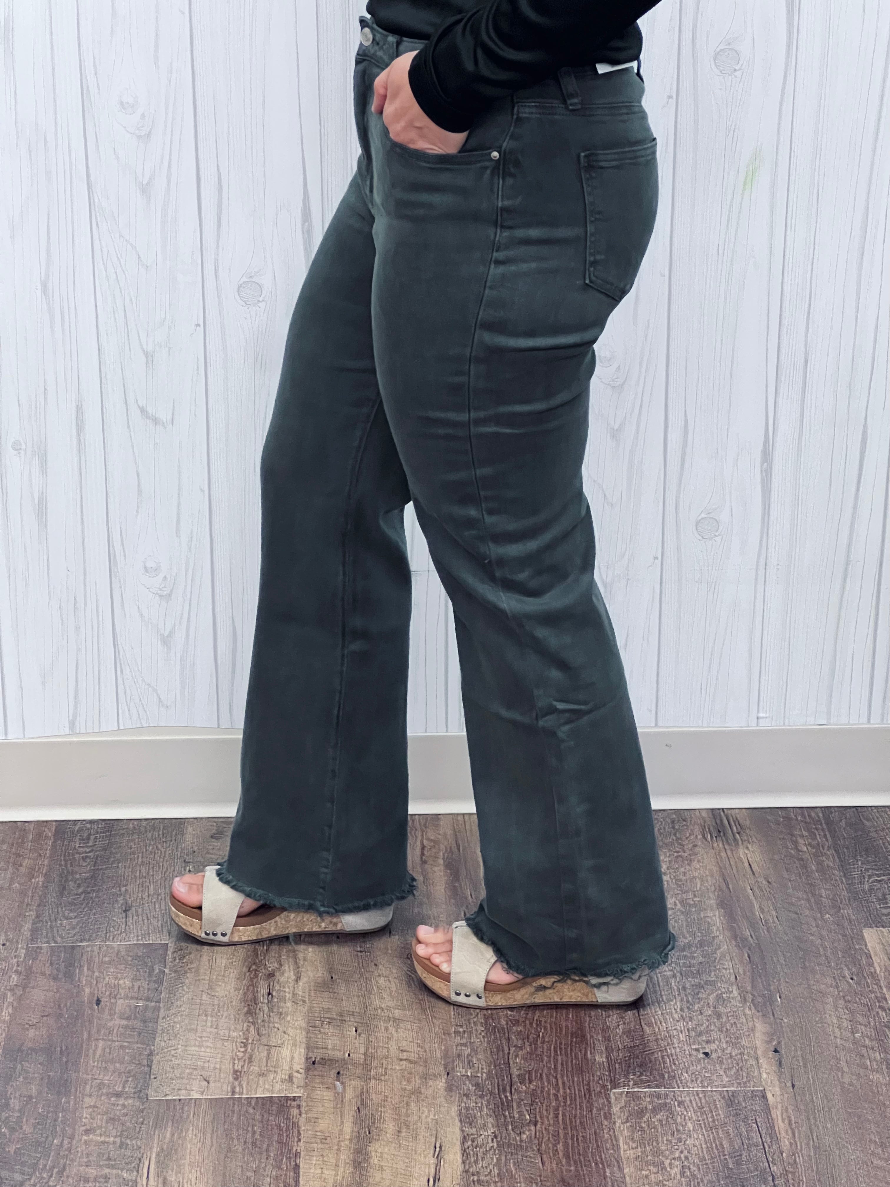 Do Anything Straight Wide Leg Pants FINAL SALE