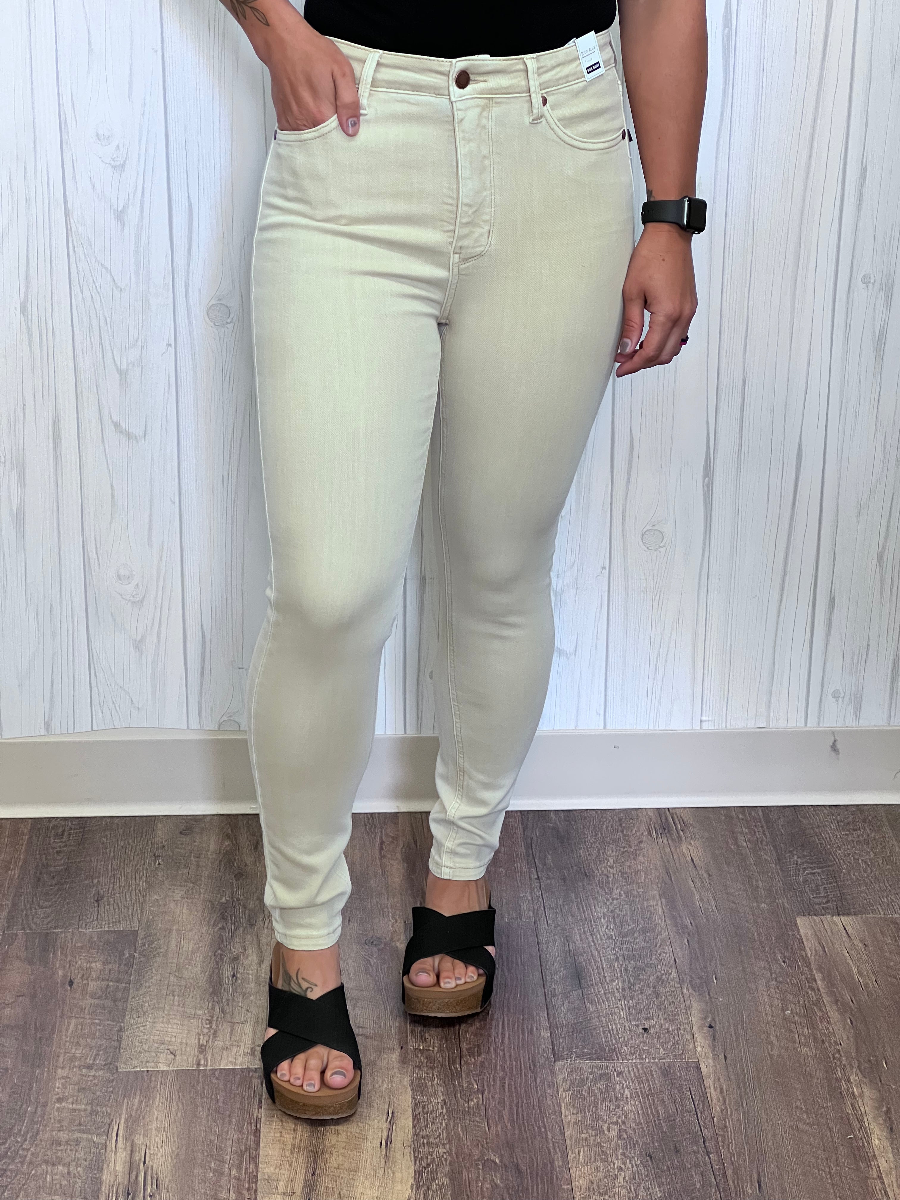 What I Said Tummy Control Skinny Judy Blue FINAL SALE