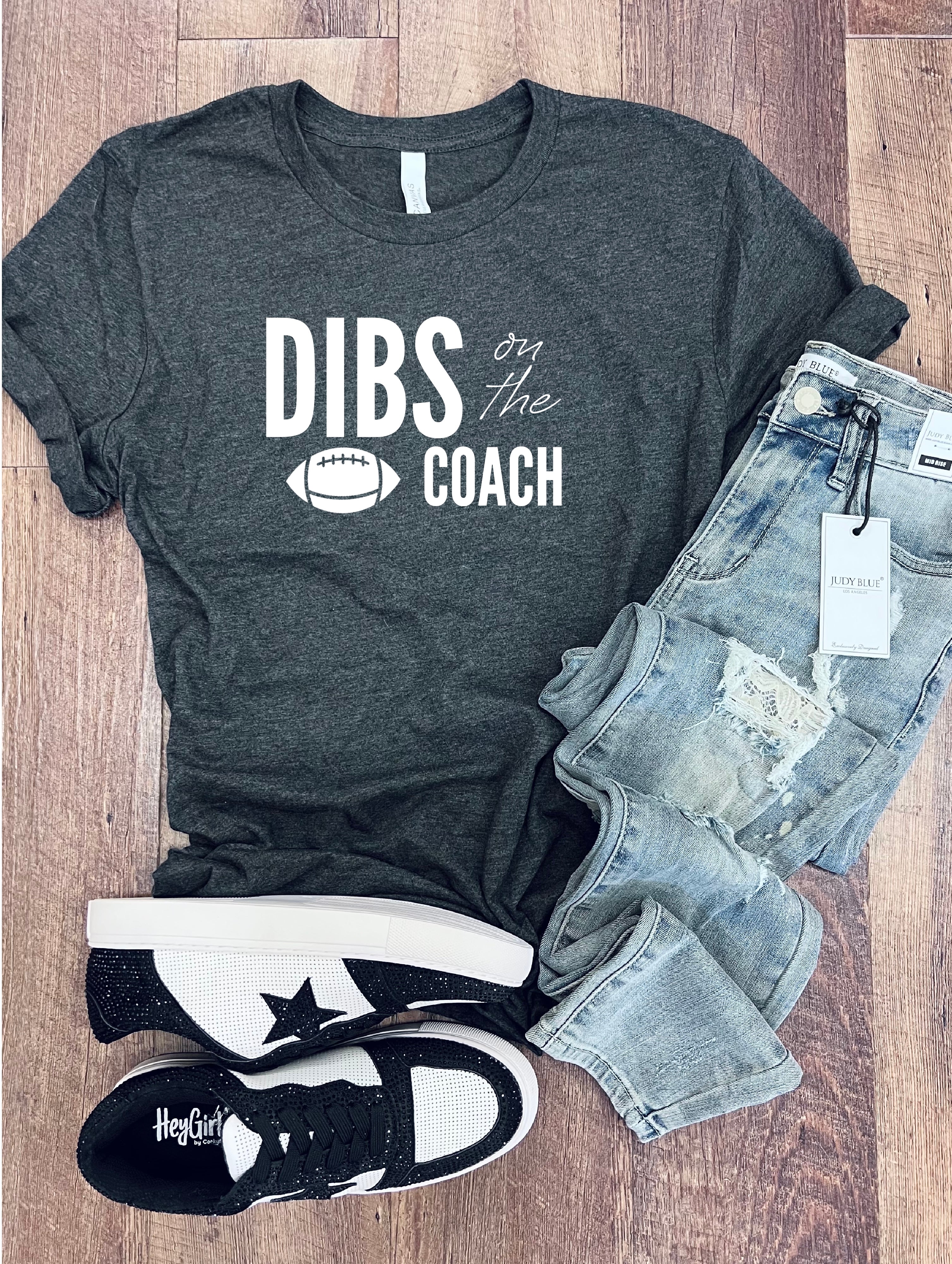Dibs on the Coach Tee, Football