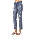 Load image into Gallery viewer, Keep At It Judy Blue Boyfriend Jeans

