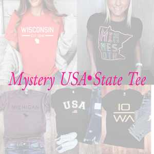 Mystery State or USA Tee