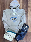 Kasson-Mantorville Komets Soccer Hoodie in Gray