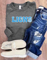 Load image into Gallery viewer, Vintage Lions Pullover OR Hoodie
