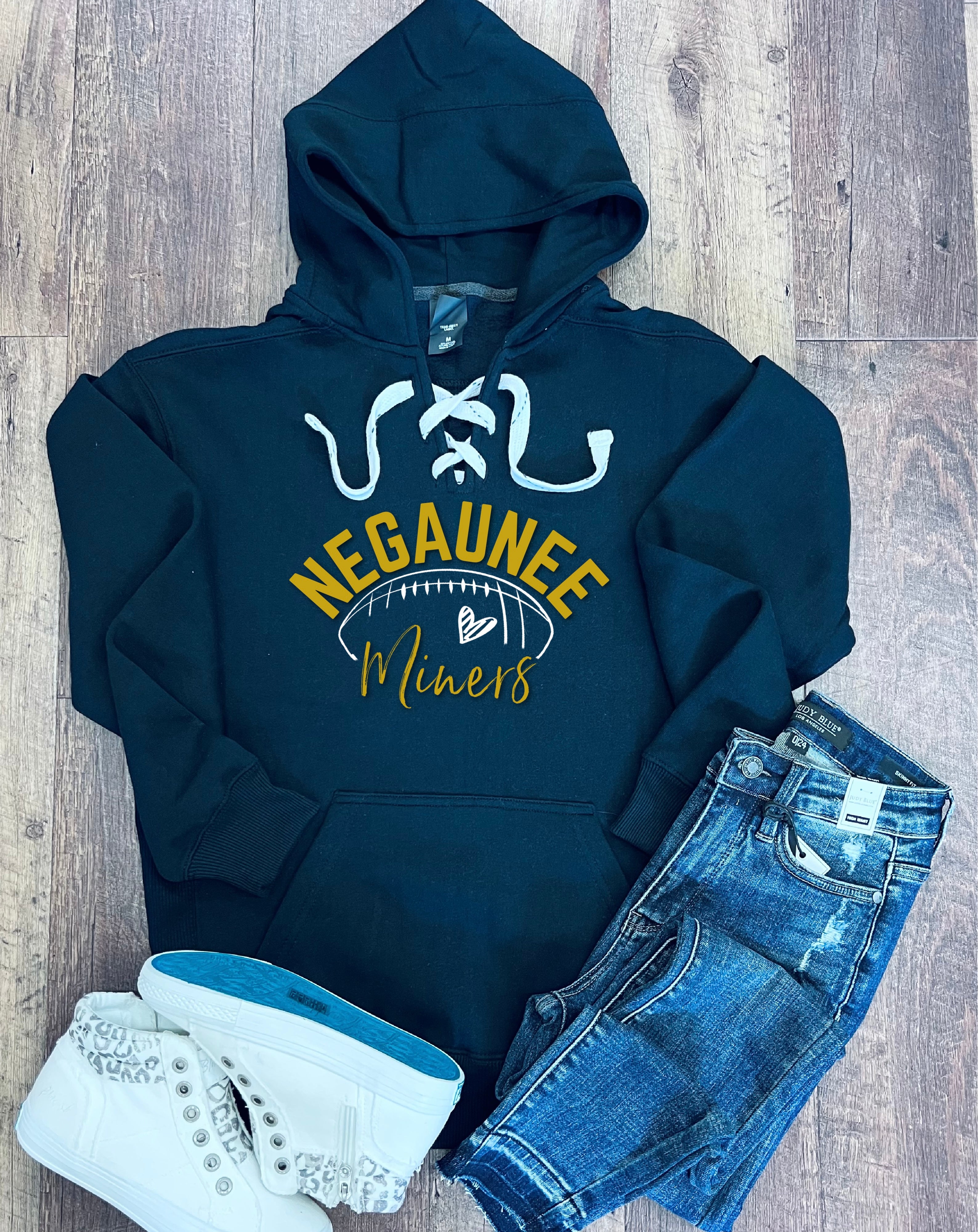 Negaunee Miners Football Hoodie