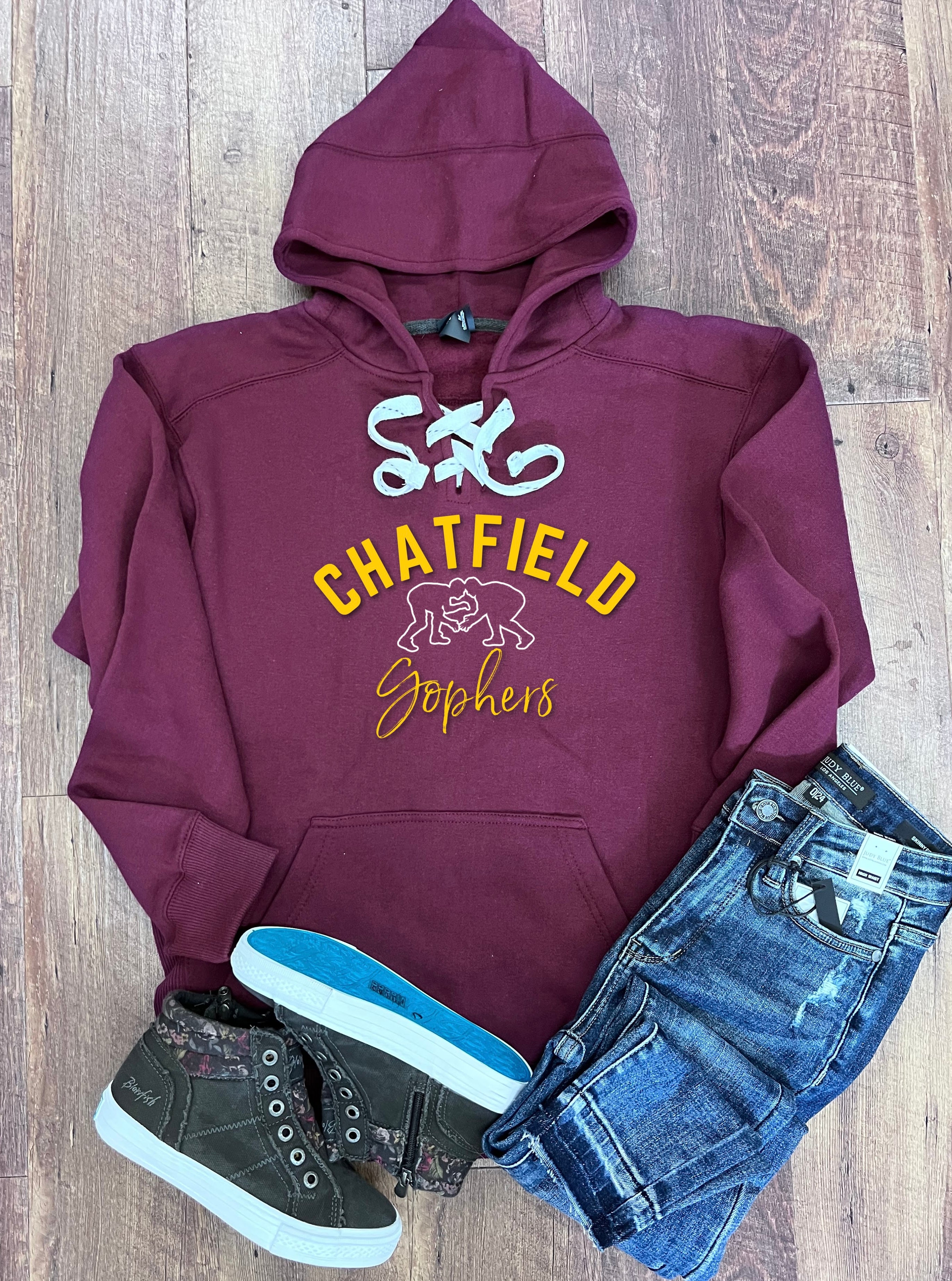 Chatfield Gophers Wrestling Hoodie