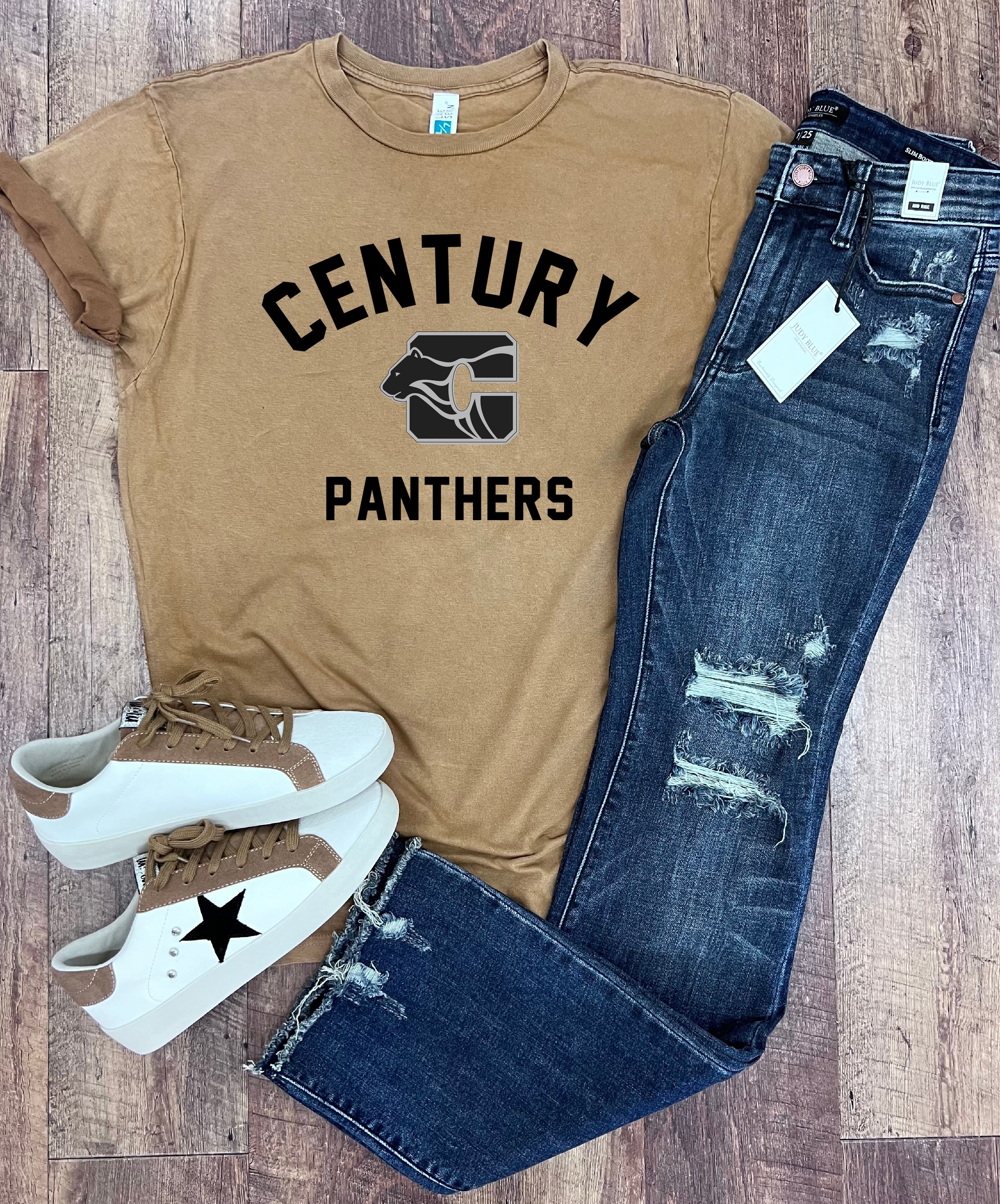 Century Panthers Tee in Mineral Sandstone
