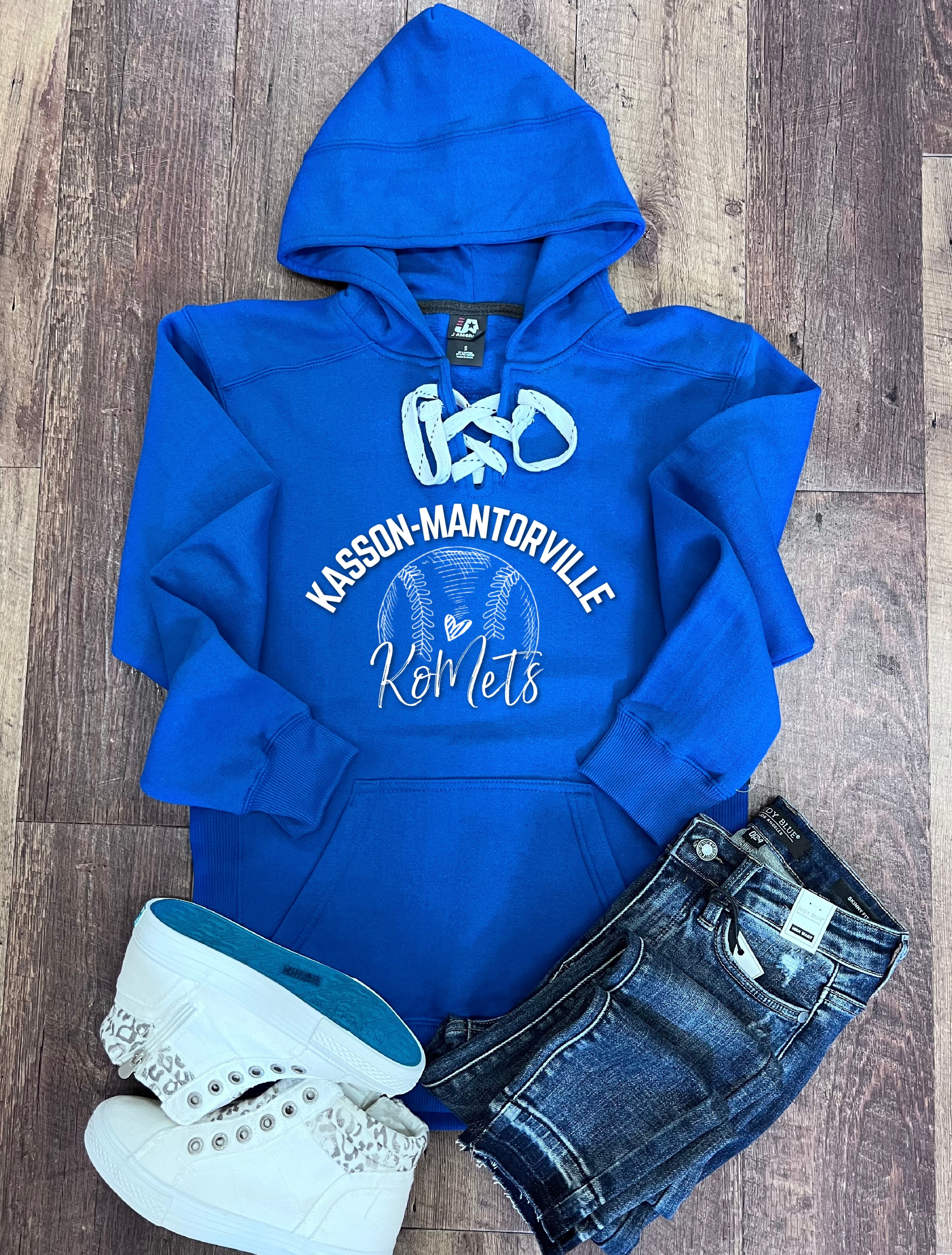 Kasson Mantorville Komets Baseball/Softball Hoodie