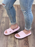Beach Slides In Pink
