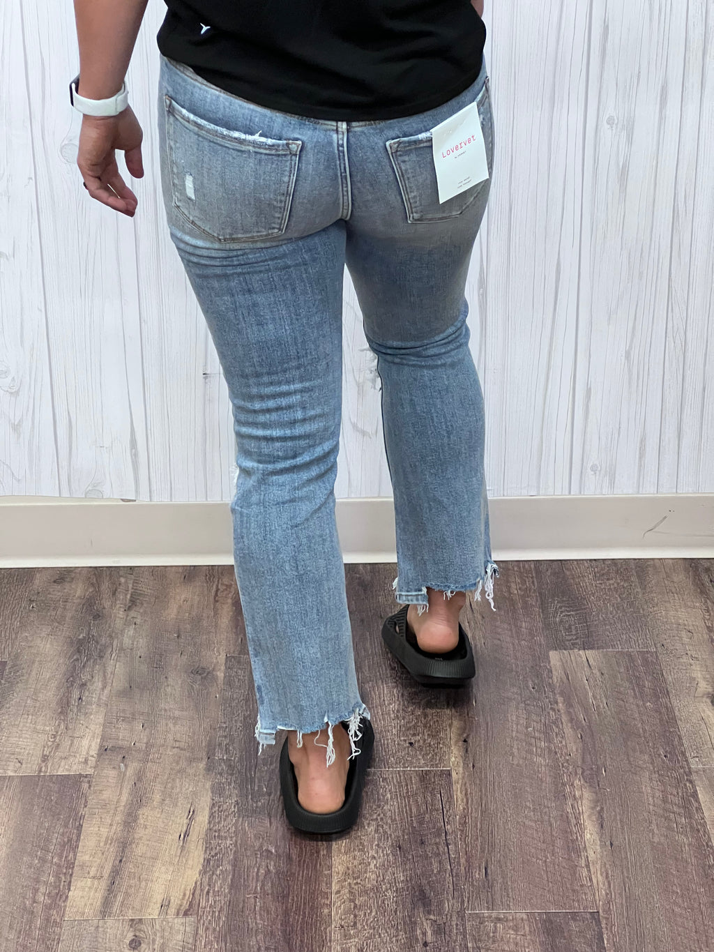 Five Star Kick Flare Jeans by Lovervet FINAL SALE