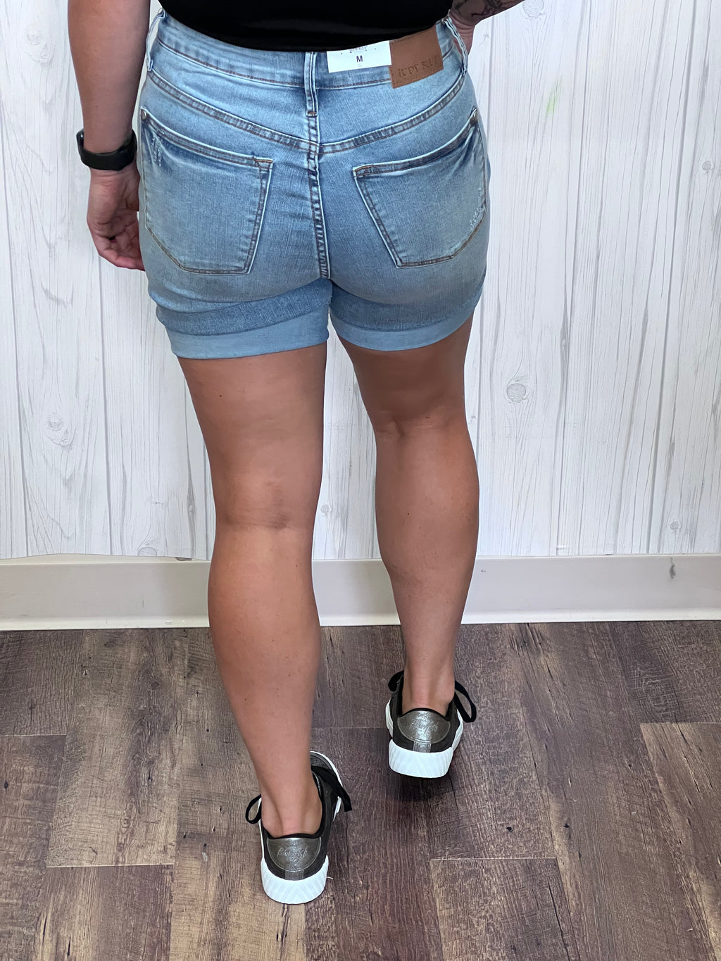 By the Way Judy Blue Tummy Control Shorts FINAL SALE