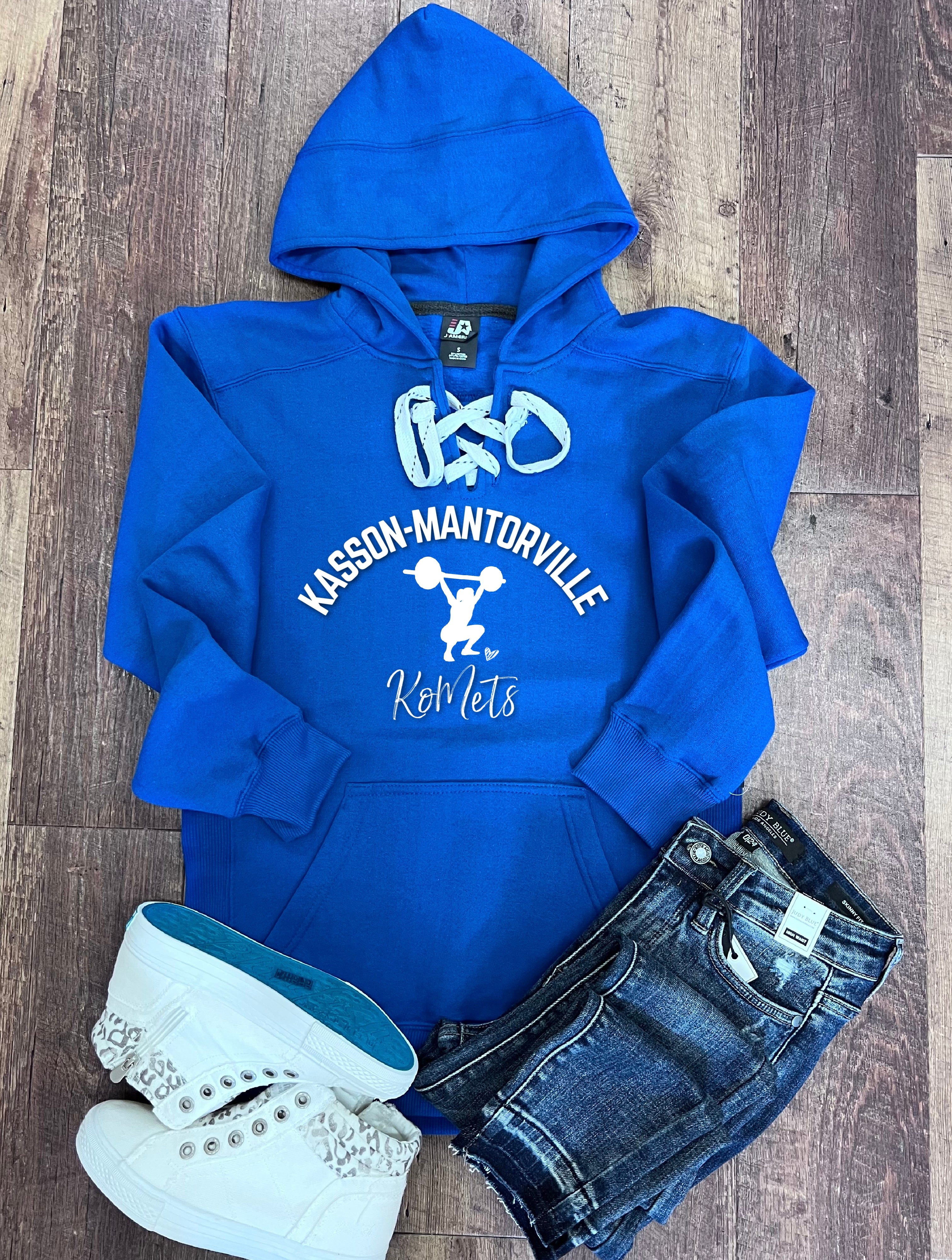Kasson Mantorville Komets Powerlifting Hoodie