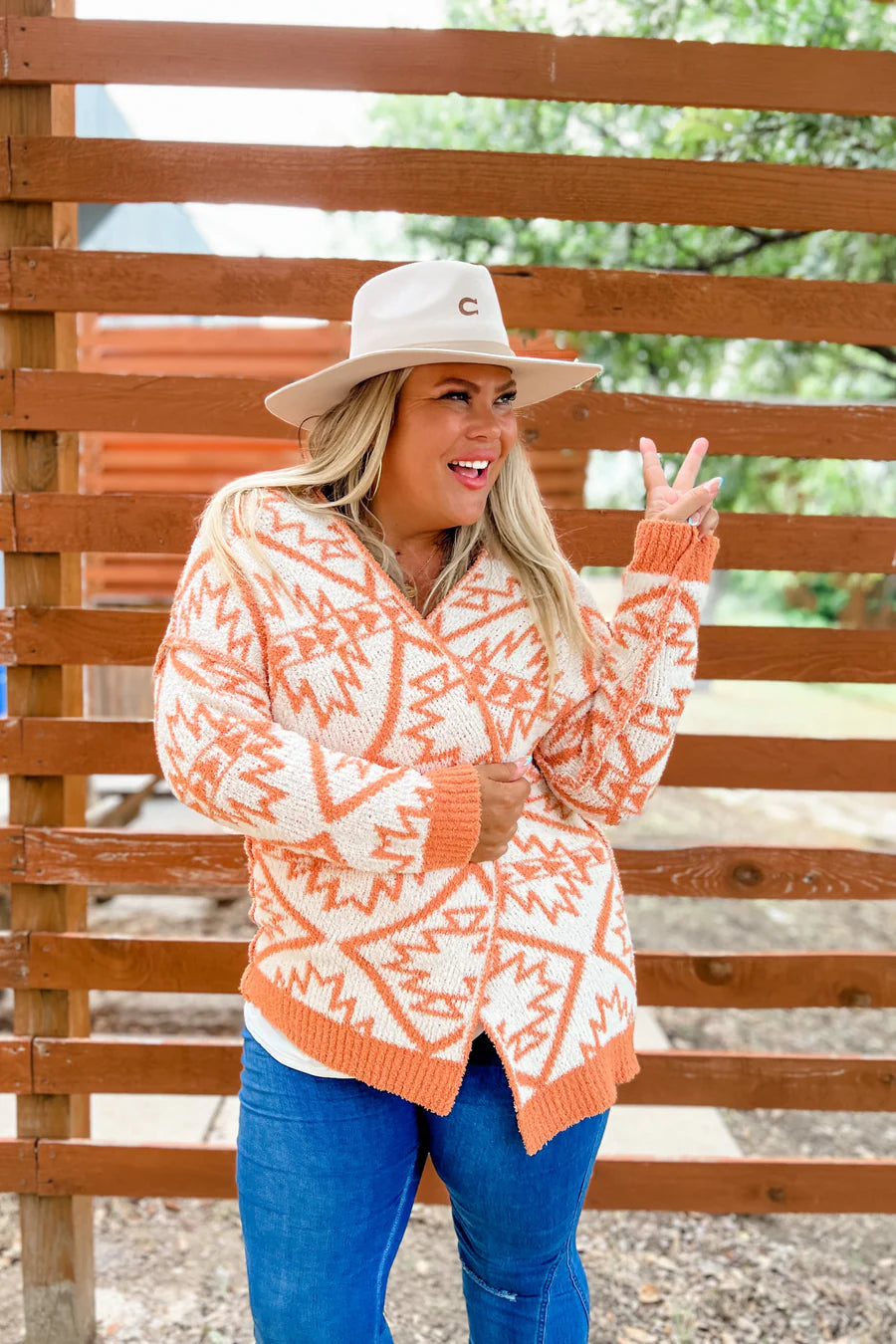 Aztec Reversible Cardigan in Santa Fe