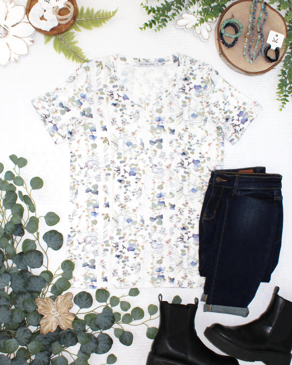Sophie Top - Olive Meadow