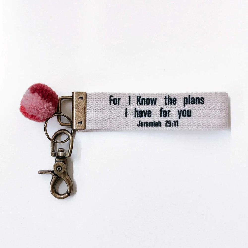 For I Know The Plans Keychain