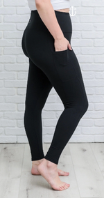 Load image into Gallery viewer, Anchors Away Full Length Leggings With Pockets
