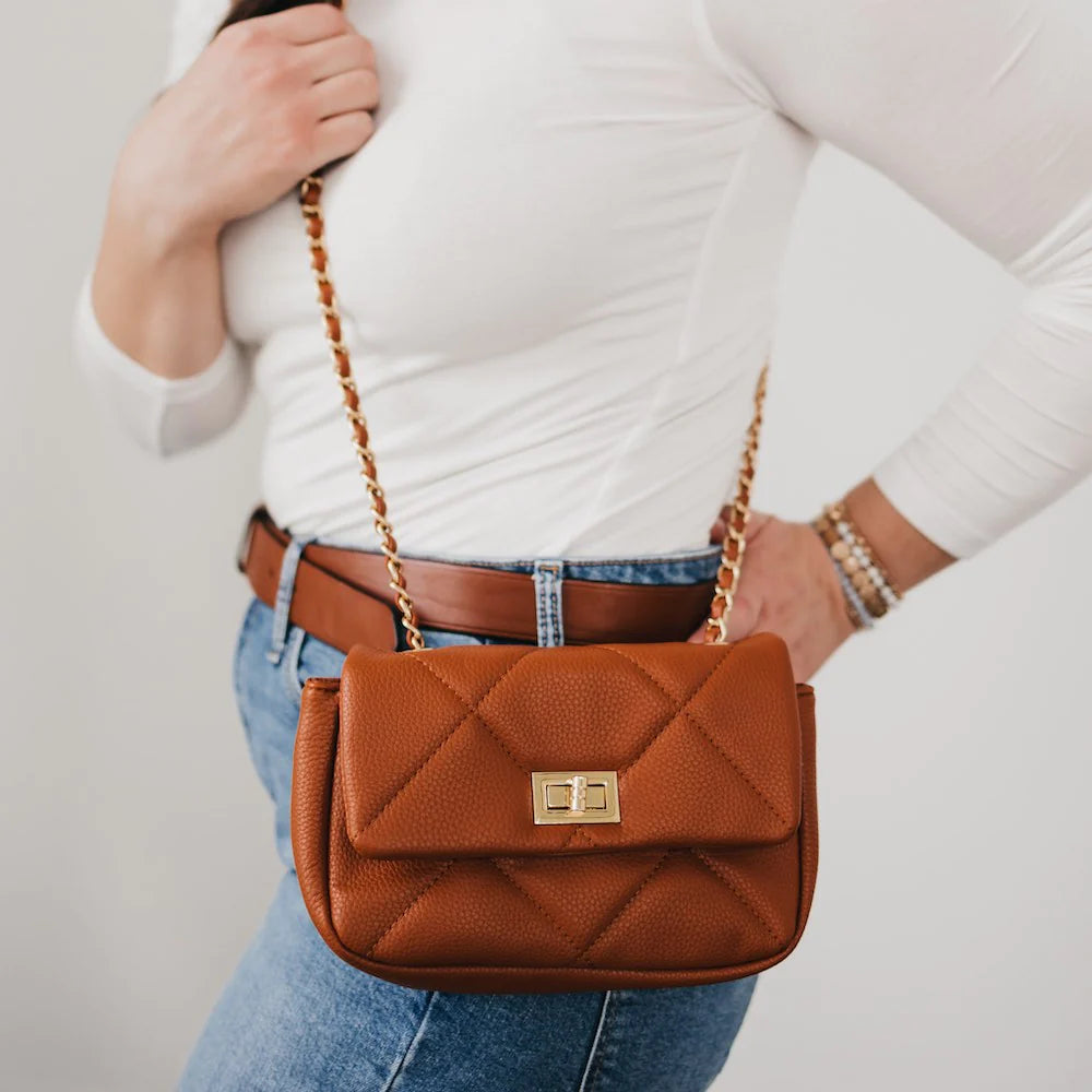 Queenie Quilted Crossbody Bag (+colors)
