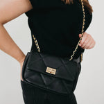 Load image into Gallery viewer, Queenie Quilted Crossbody Bag (+colors)
