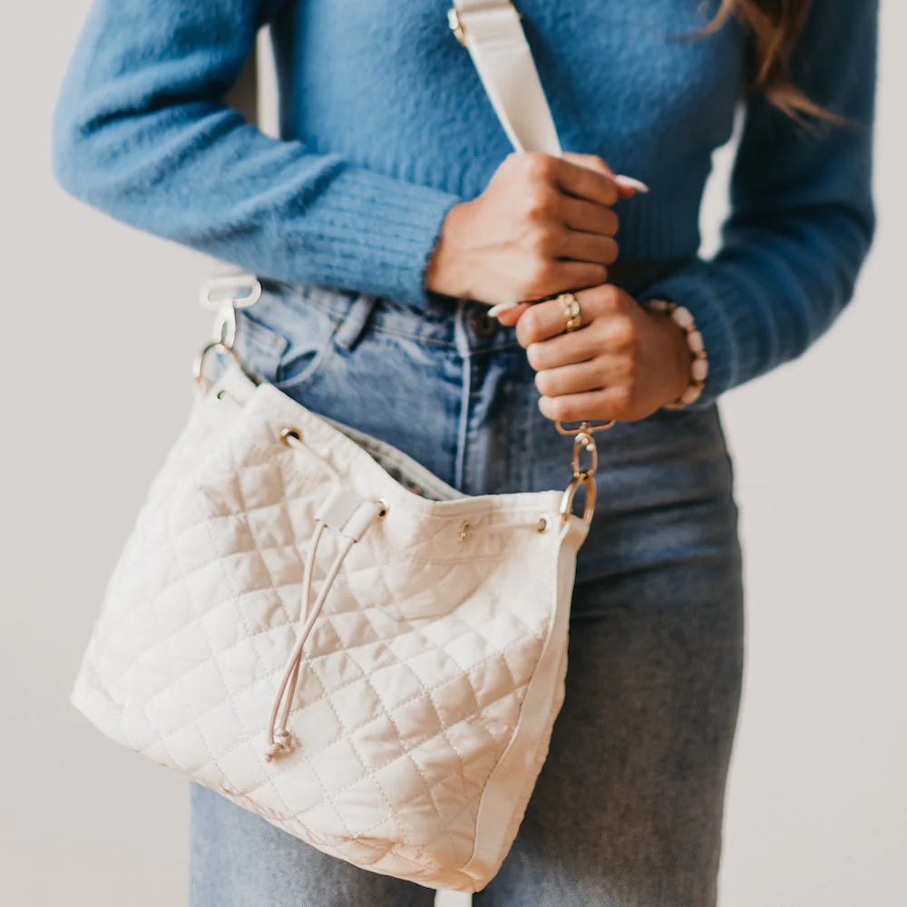 Quincey Quilted Crossbody (+ colors)
