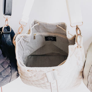 Quincey Quilted Crossbody (+ colors)