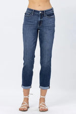Load image into Gallery viewer, Going Nowhere Judy Blue Boyfriend Jeans
