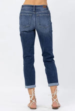 Load image into Gallery viewer, Going Nowhere Judy Blue Boyfriend Jeans
