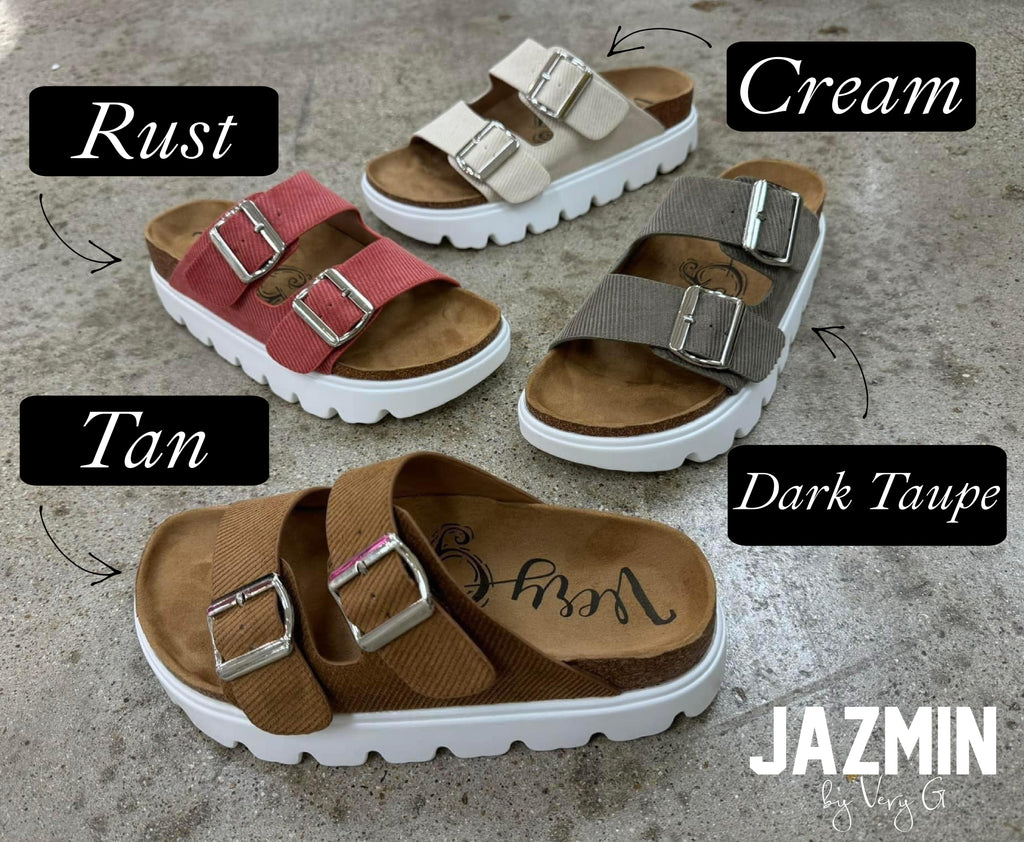 Jazmin Sandals Very G In Tan FINAL SALE