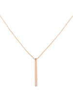 Load image into Gallery viewer, Crystal Necklace In Gold
